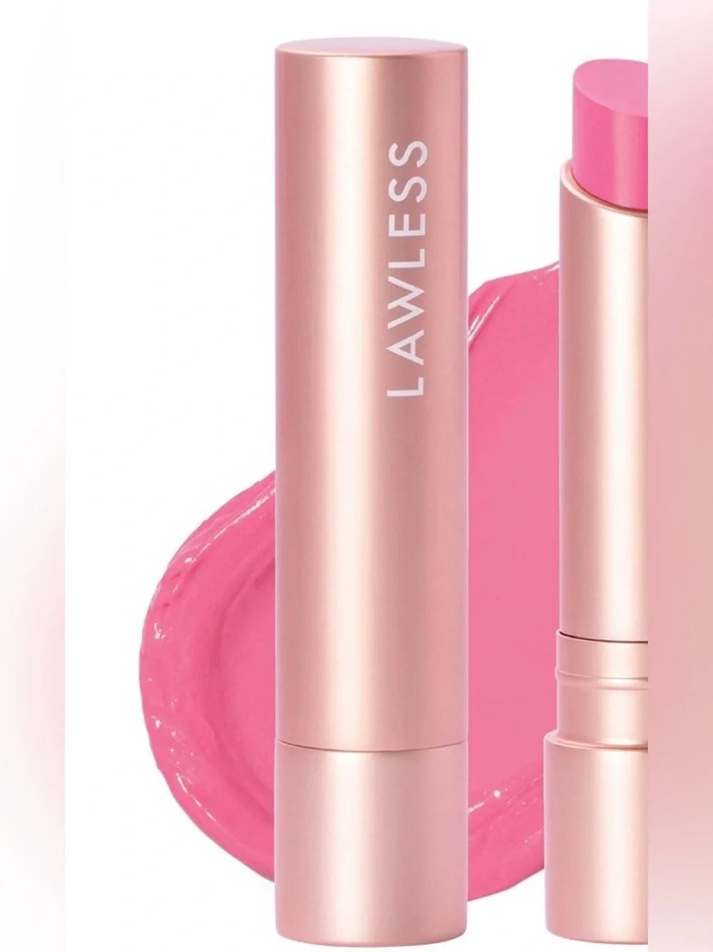 LAWLESS Forget the Filler Lip Plumping, Line- Smoothing Tinted Balm - Babydoll